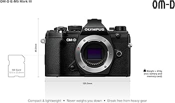 Amazon.com : Olympus OM-D E-M5 Mark II Micro Four Thirds System