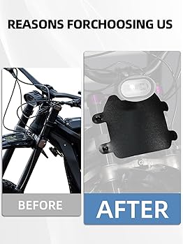 JFG Racing Front Number Plate for Electric Dirt Bike,Universal