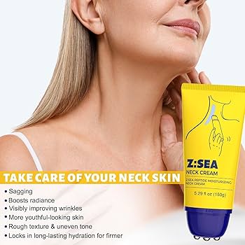 Amazon.com: Z:SEA Neck Firming Cream with Roller, Anti-Aging