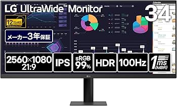 Amazon.co.jp: LG ウルトラワイドモニター UltraWide Monitor 34U511A