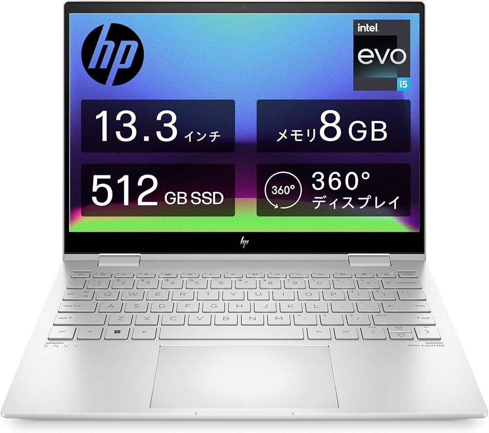 Amazon.co.jp: HP ノートパソコン ENVY x360 13-bf 13.3インチ 2-in-1