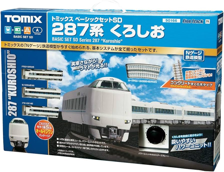 Amazon | TOMIX Nゲージ ベーシックセットSD 287系 くろしお 90166
