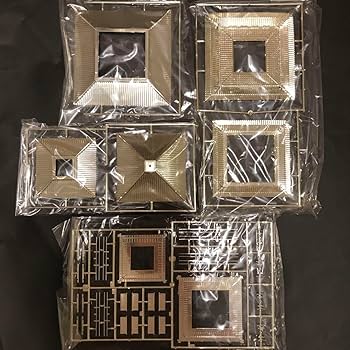 Amazon.co.jp: フジミ1 100 国宝 薬師寺 東塔 ゴールド プラモデル