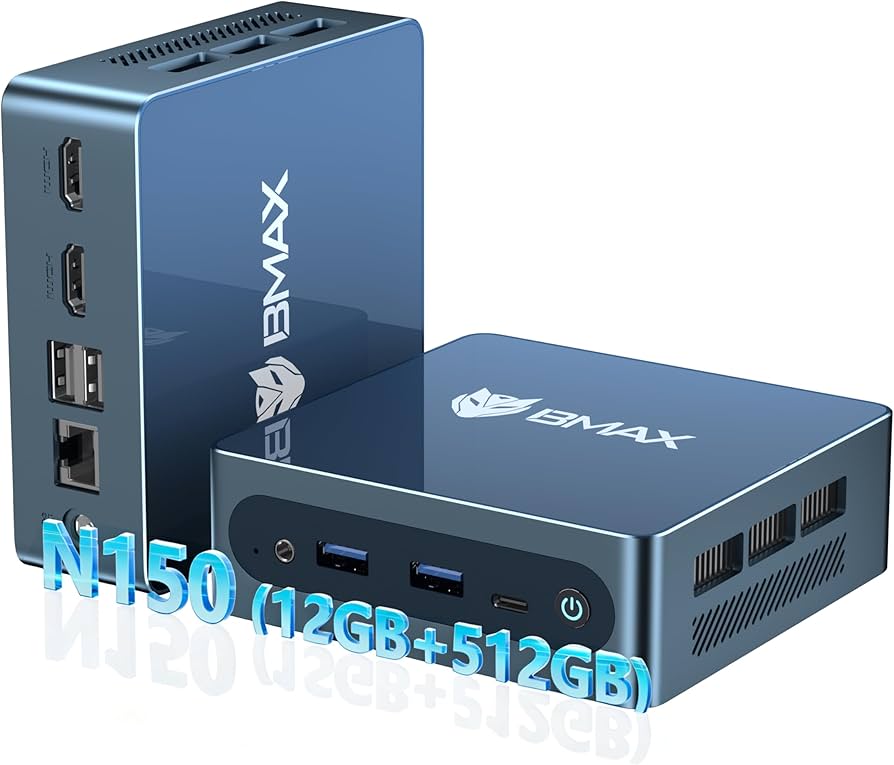 Amazon.com: Bmax Mini PC B4 Ultra, Intel N150 (up to 3.6GHz) 12GB