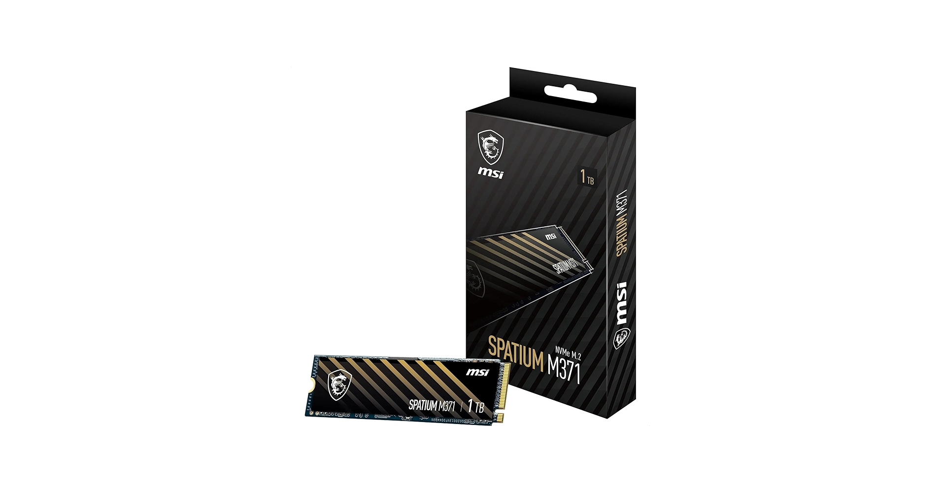 Amazon.com: MSI SPATIUM M371 NVMe M.2 1TB - PCIe 3x4 NVMe M.2