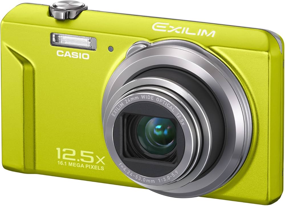 Amazon | CASIO デジタルカメラ EXILIM 1610万画素 12.5倍 グリーン EX