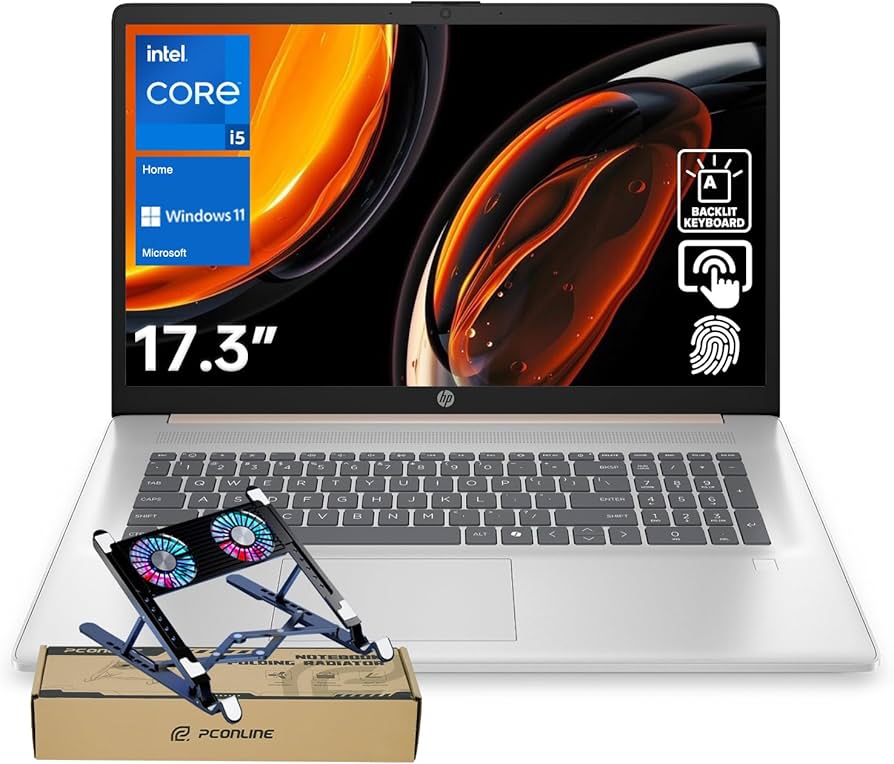 Amazon.com: HP Daily Essential Laptop | Intel Core i5-1334U | 17.3