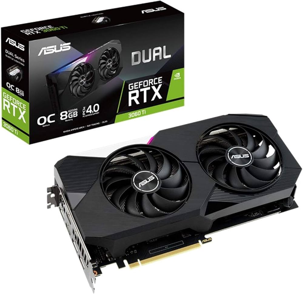 Amazon | ASUS NVIDIA GeForce RTX 3060TI 搭載 デュアルファンモデル