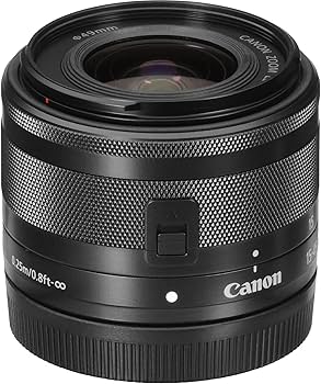 Canon EF-M 15-45mm f/3.5-6.3 Image Stabilization STM Zoom Lens