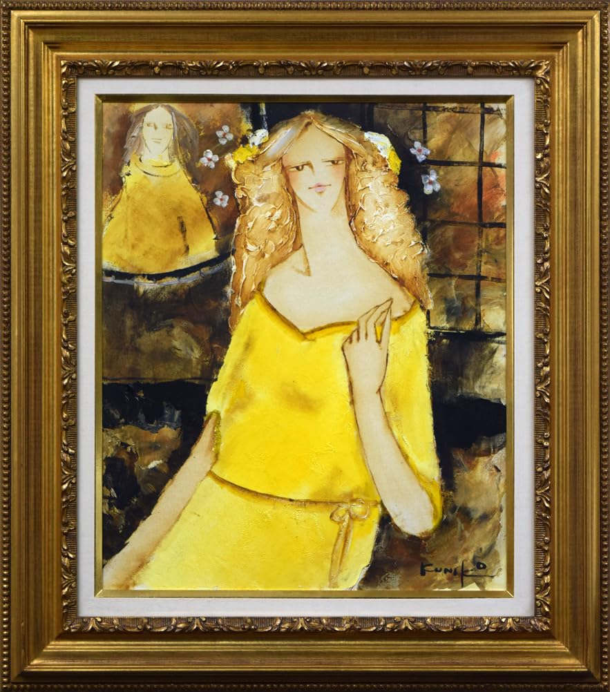 Amazon.co.jp: 松任谷 國子（国子）「春近し」油絵F8号□二科会評議員