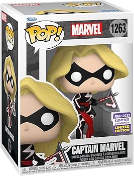 Amazon.com: Funko Pop! Marvel: Captain Marvel with Axe (SDCC'23