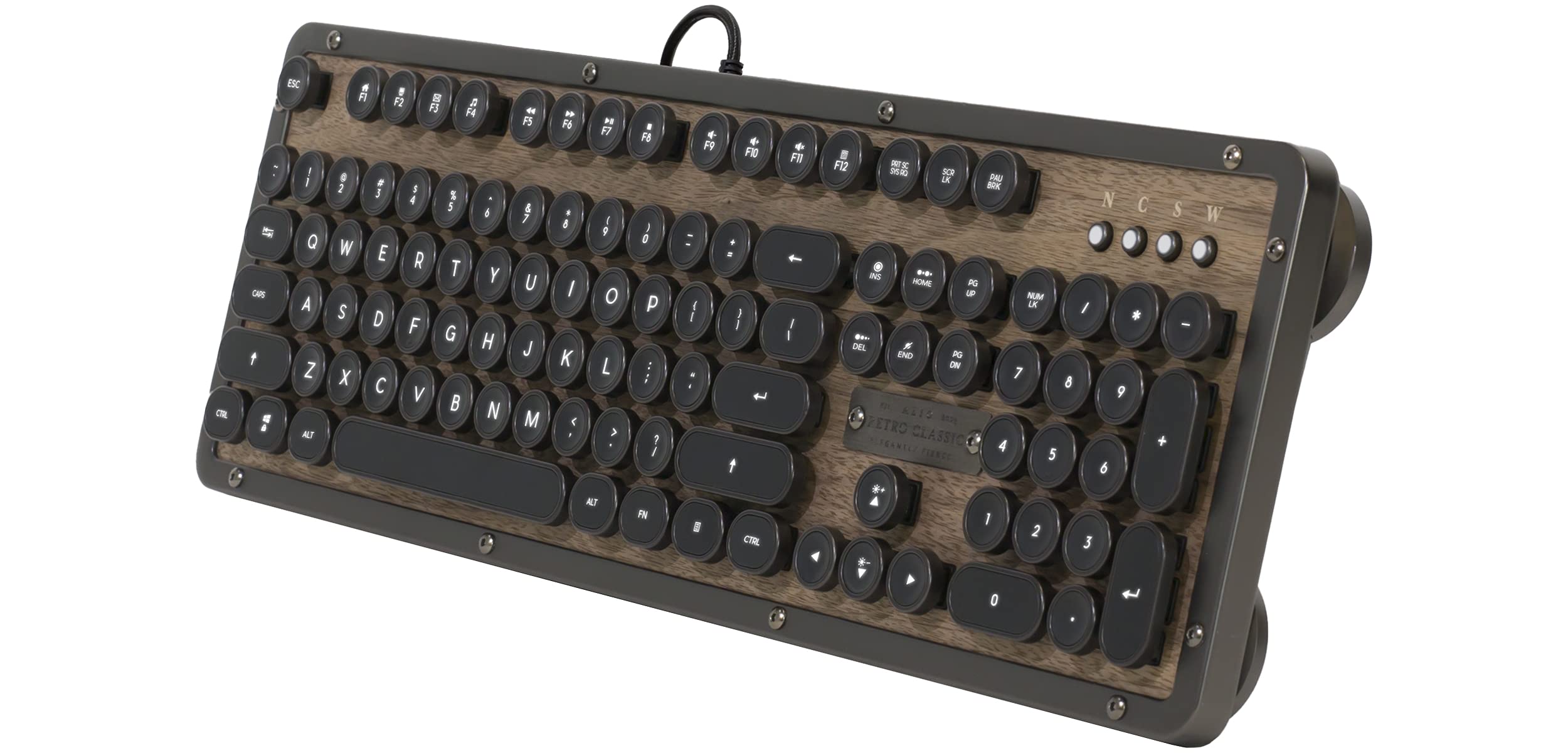 Amazon | Azio MK-RETRO-W-01-USレトロクラシックUSB - 高級