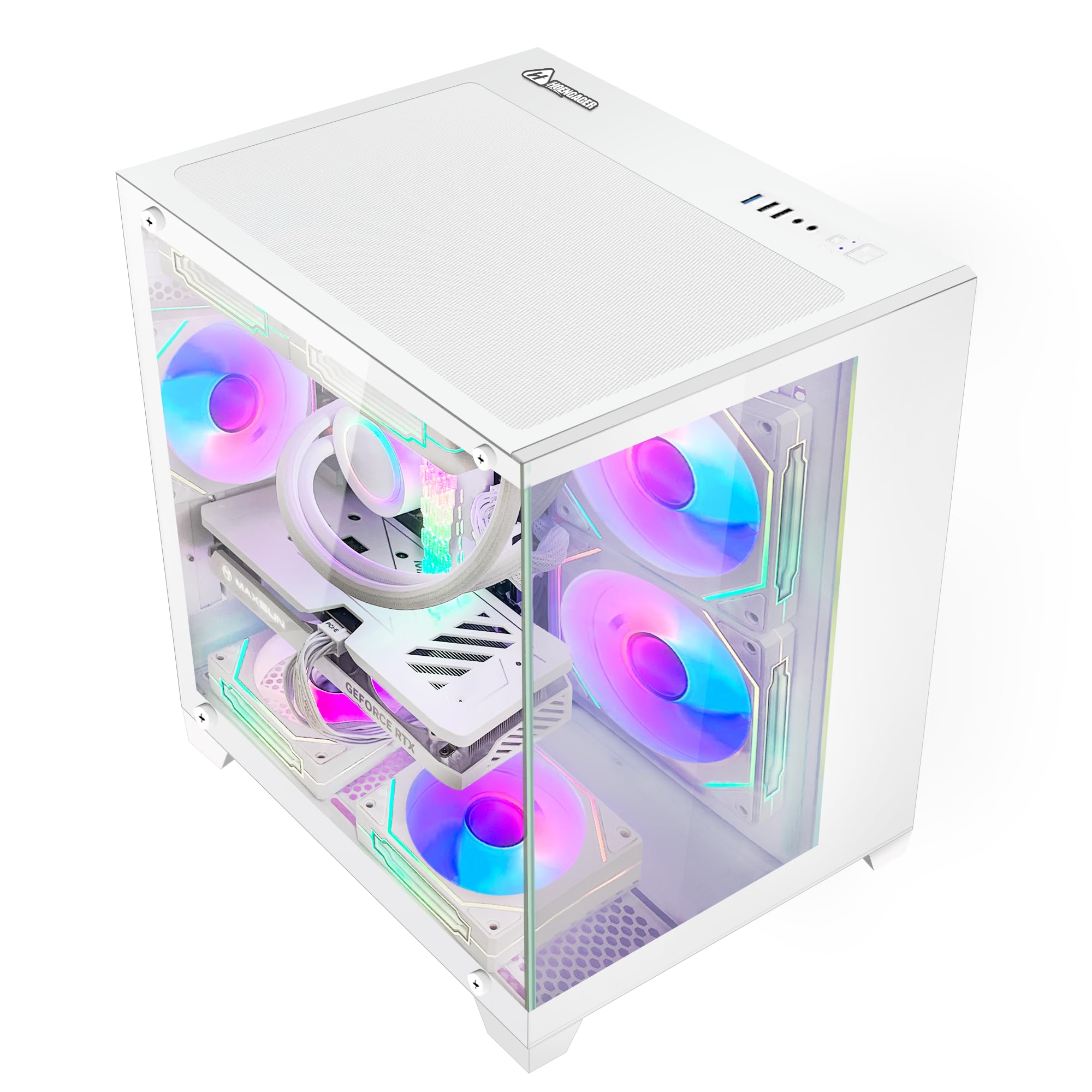 Amazon.co.jp: HOENGAGER ゲーミングデスクトップパソコン