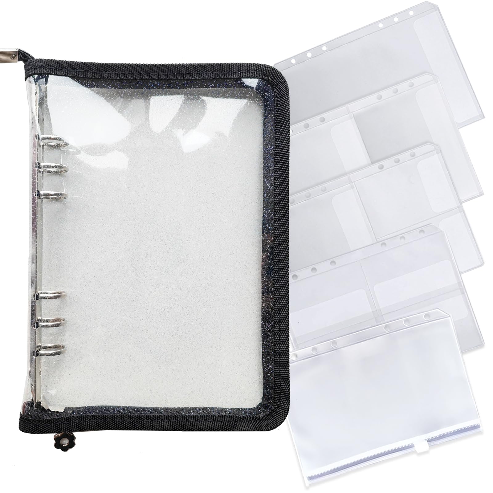 Amazon | DY.2ten バインダー A5 6穴 ポケットリフィル10枚 クリア