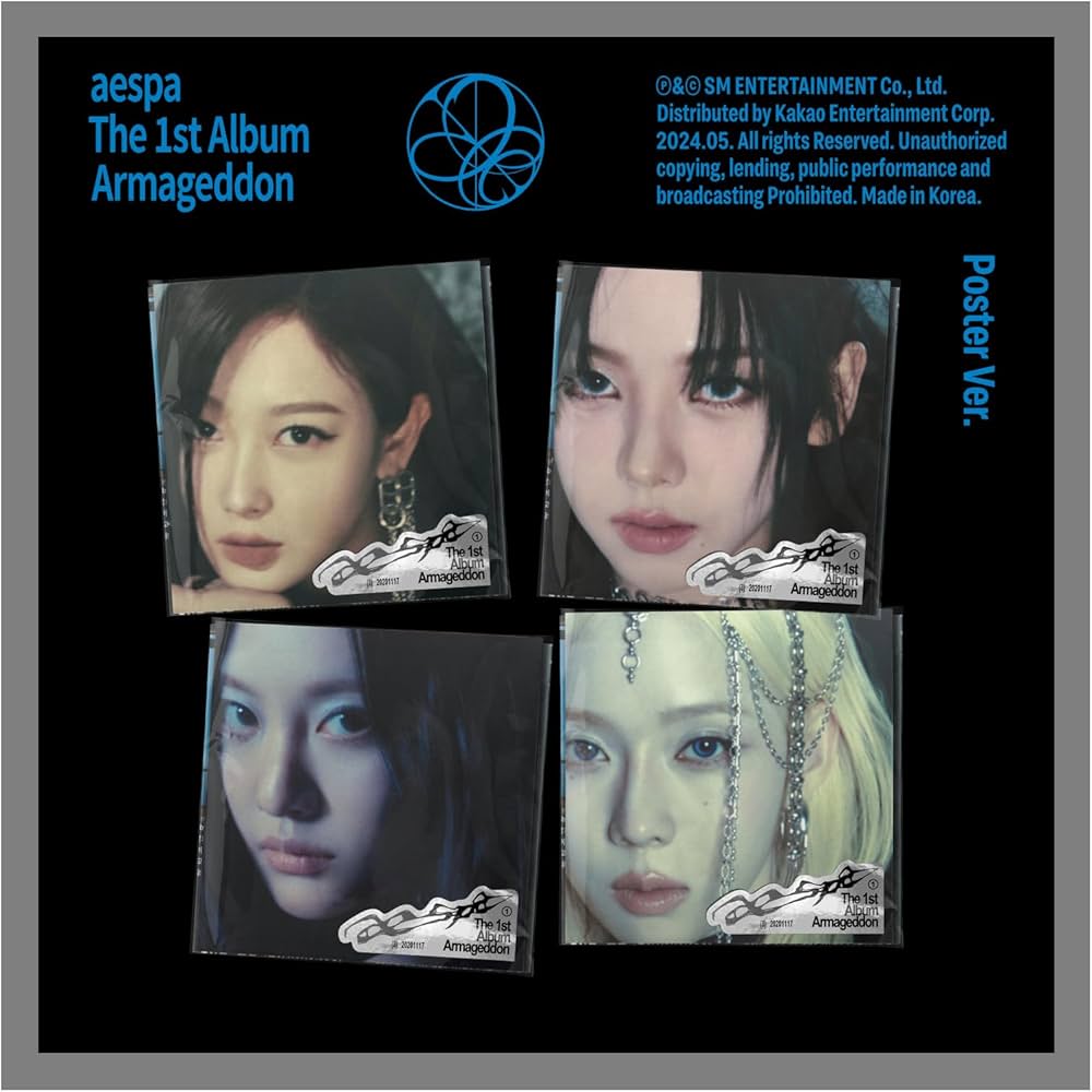 Amazon.co.jp: aespa Armageddon 1st Album Contents+Tracking Sealed