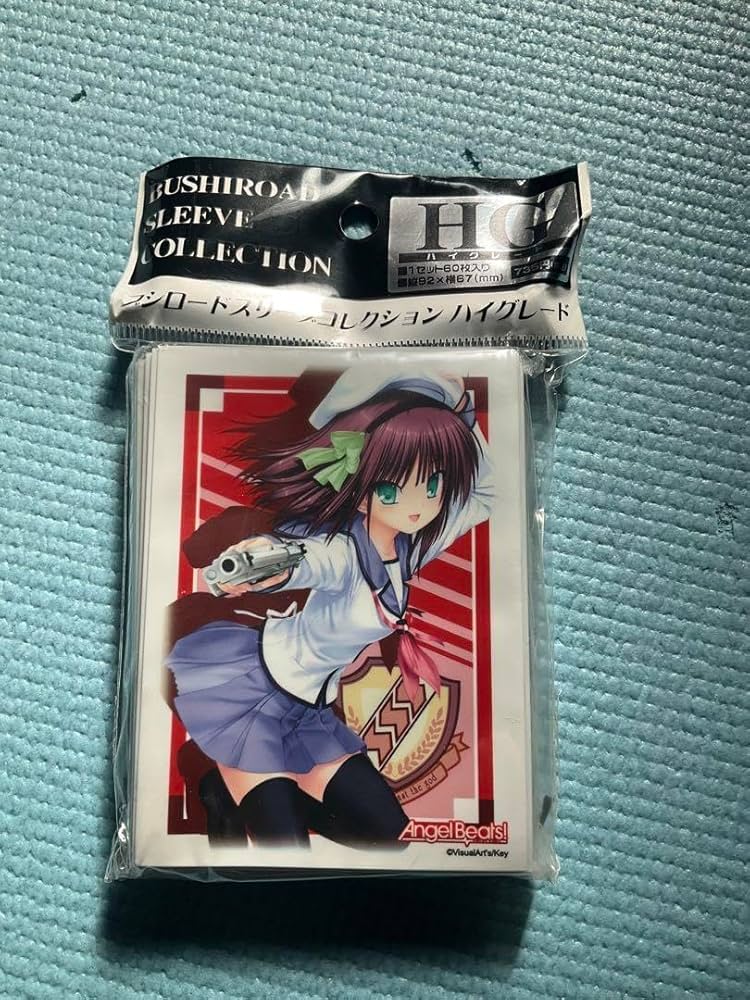 Amazon.co.jp: angel beats エンジェルビーツ ゆりっぺ スリーブ 60枚