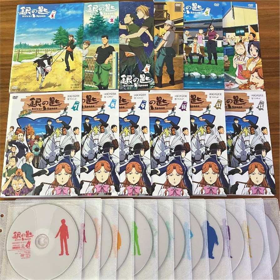 Amazon.co.jp: 銀の匙 Silver Spoon 全12巻 DVD 全巻セット アニメ