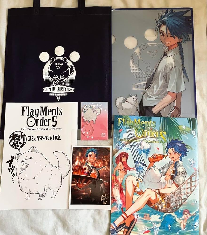 珈琲紳士の部屋 lack 新刊セット FGO FateGO コミケ C107 FGO 珈琲紳士