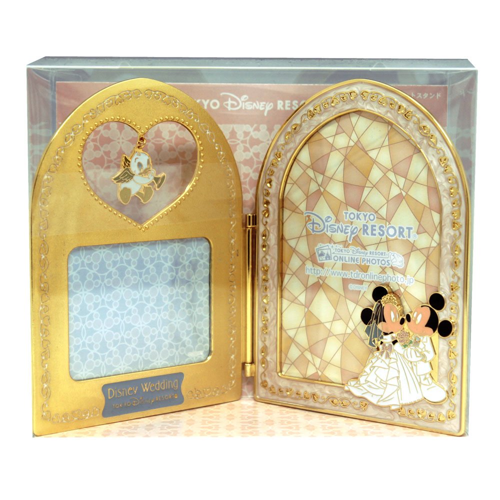 Amazon.co.jp: ディズニー フォトスタンド (ウエディング) ミッキー