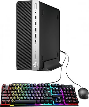 HP EliteDesk 705 G5 SFF Business Desktop PC, AMD Ryzen 5 3400G 3.7