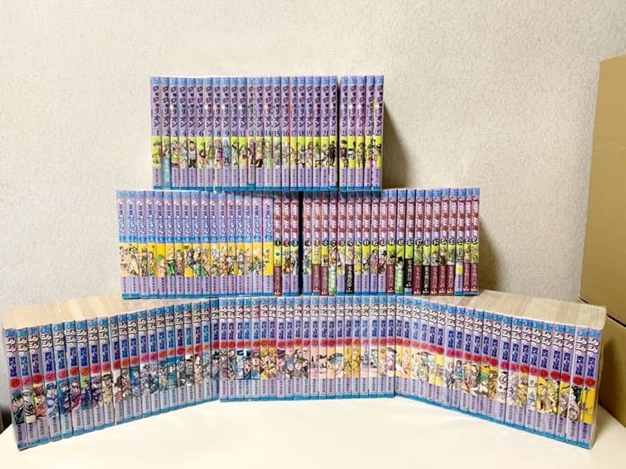 Amazon.co.jp: ジョジョの奇妙な冒険 全巻1部～8部全巻セット 全巻