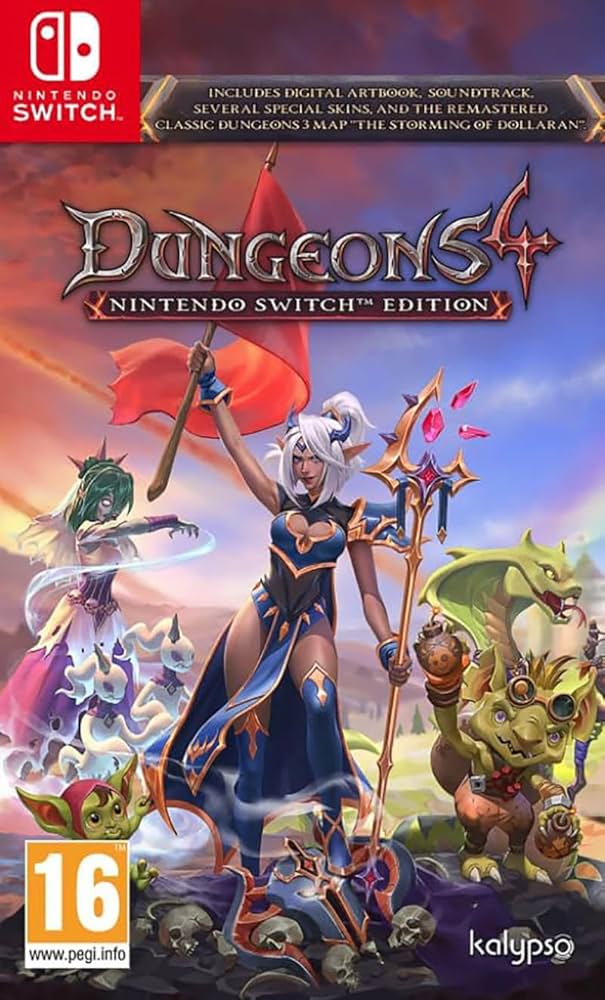 Amazon.com: Dungeons 4, Nintendo Switch : Video Games