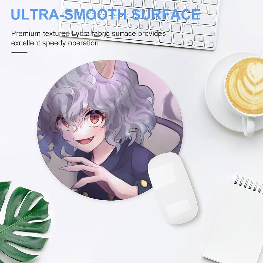 Amazon.co.jp: マウスパッド 丸型 ハンターハンター ネフェルピトー