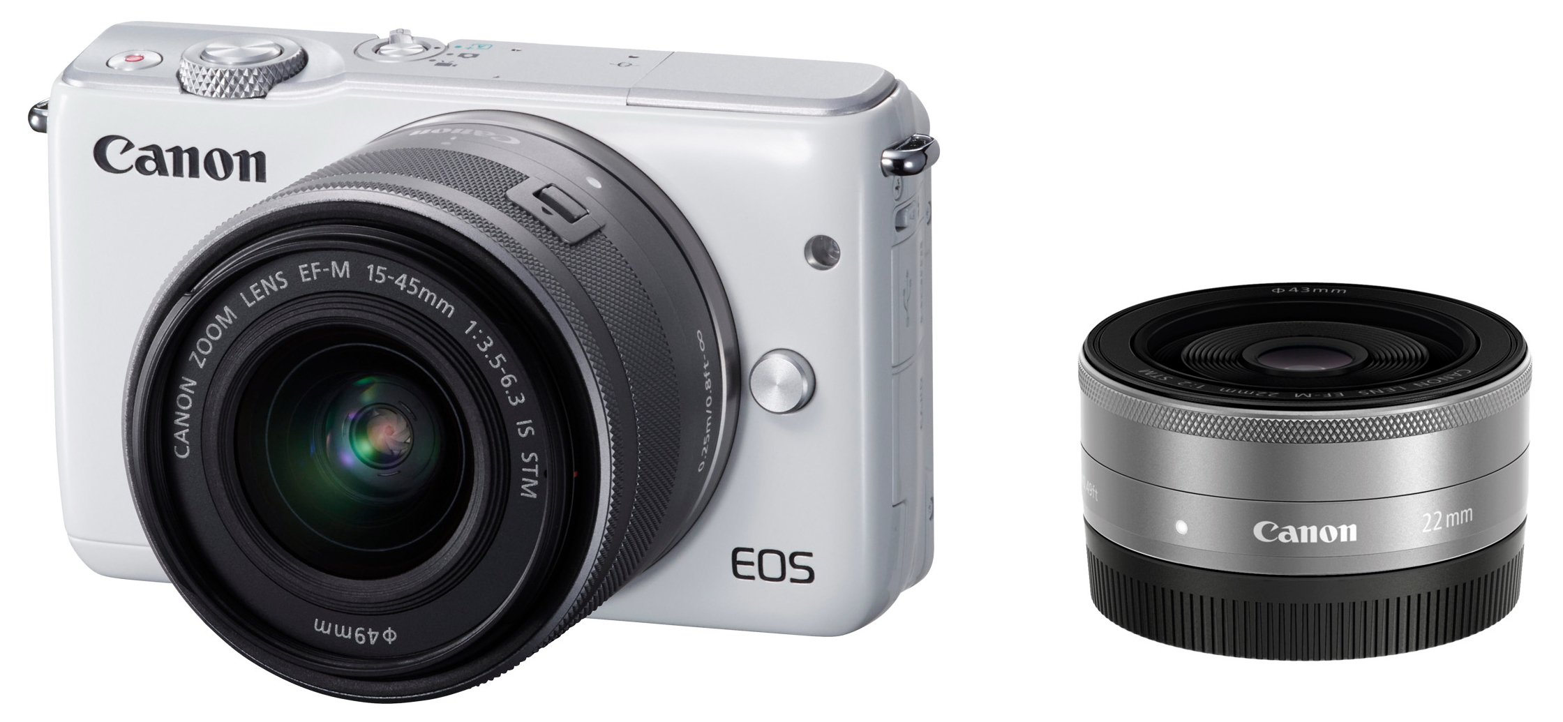 Amazon.co.jp: Canon Mirrorless Single Lens Camera EOS M10, whites