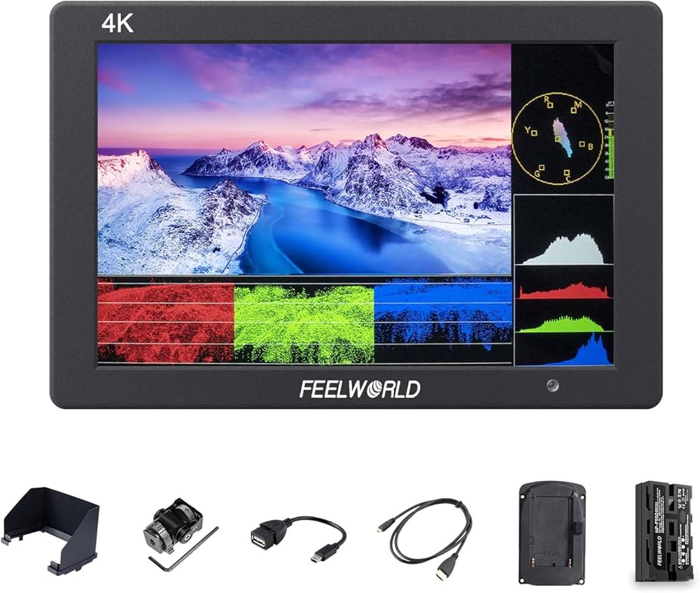 Amazon | FEELWORLD T7 PLUS V2 7インチ一眼レフカメラフィールド