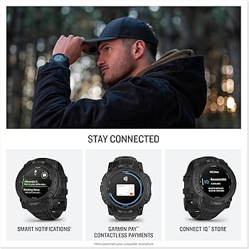 Amazon.com: Garmin Instinct® 3 Tactical Edition, 50mm, AMOLED
