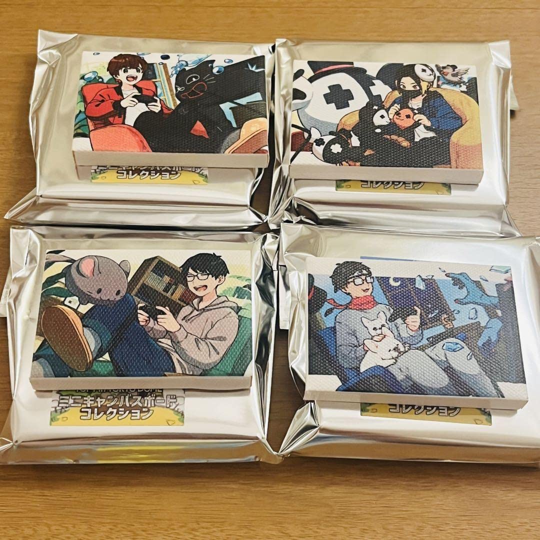 Amazon.co.jp: TOP4 ミニキャンバスボード 繋がる キヨ レトルト 牛沢