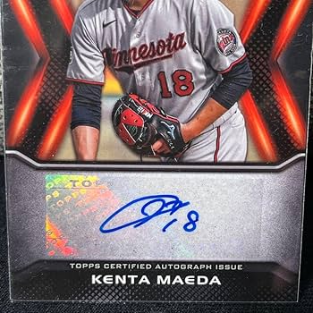 Amazon.co.jp: 前田健太 2022 Topps Baseball 直筆 サインカード