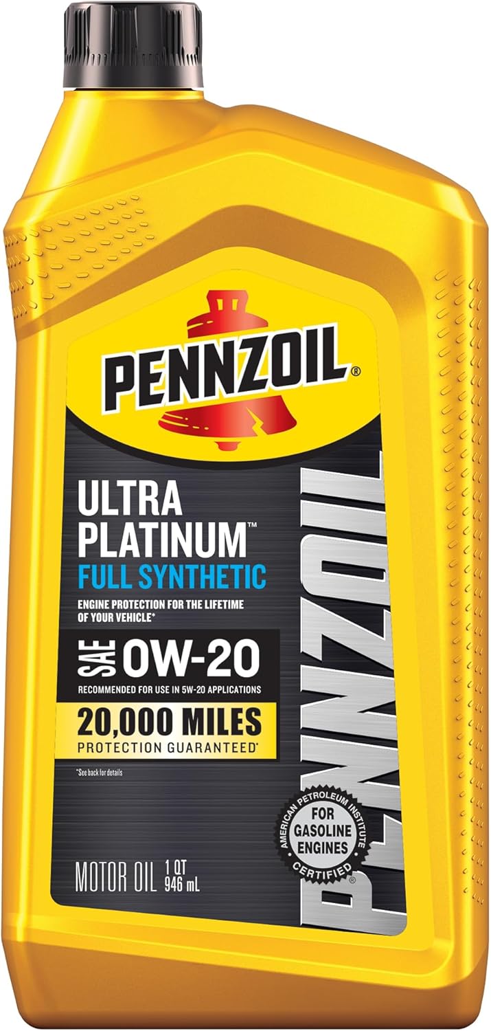 Brandclub - Pennzoil Ultra Platinum Full Synthetic 0W-20 Motor Oil