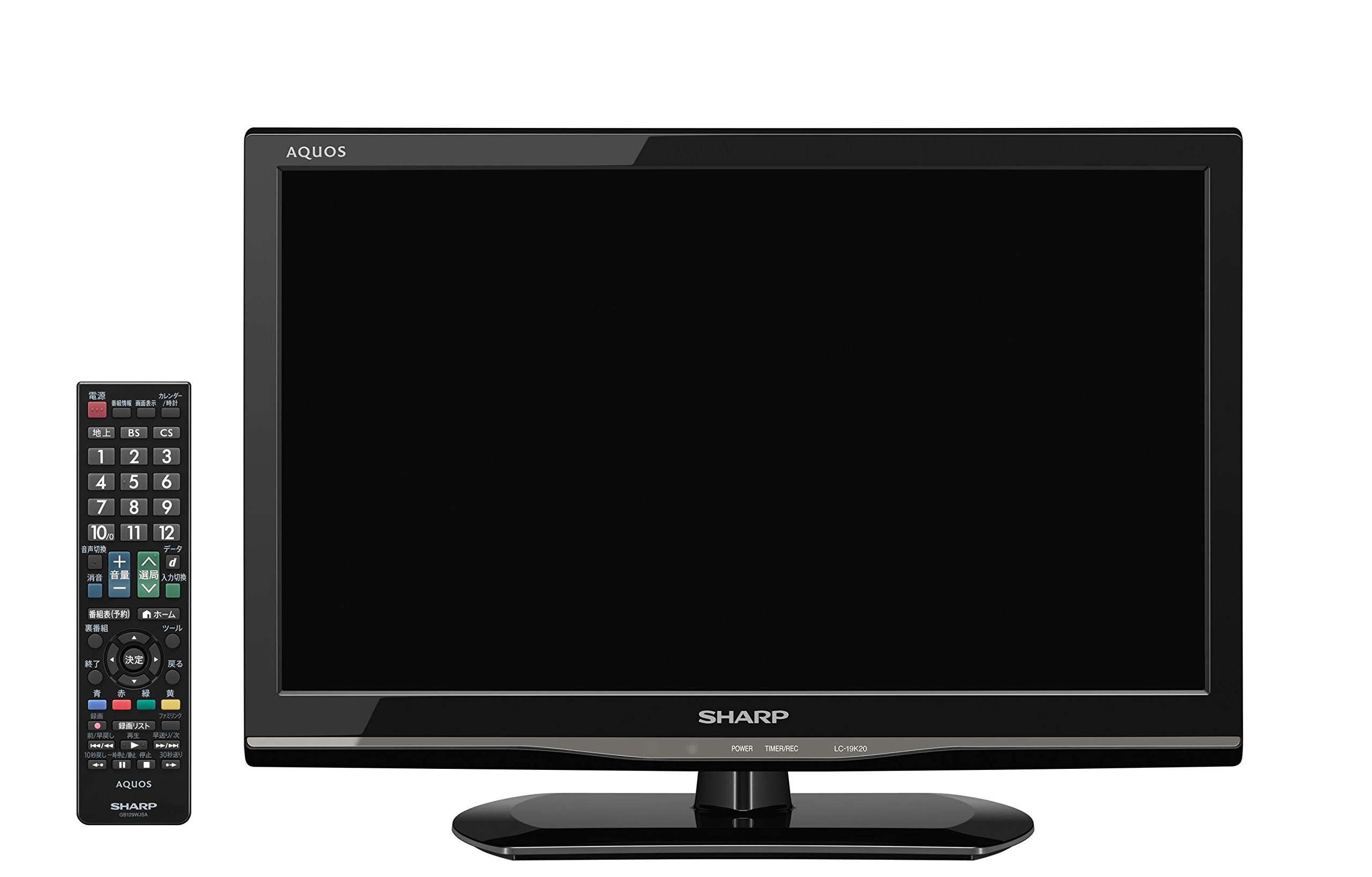 Amazon | シャープ 19V型 ハイビジョン 液晶テレビ ブラック AQUOS LC