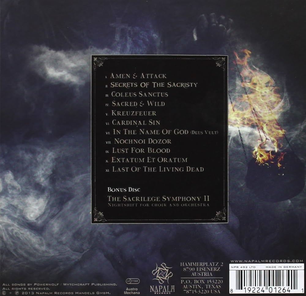 POWERWOLF - Preachers of the Night - Amazon.com Music