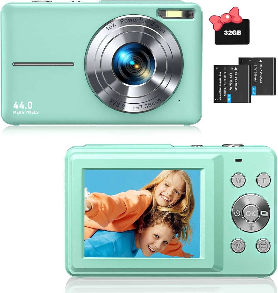 Amazon | Rosdeca デジタルカメラ デジカメ 4400万画素 1080P トイ