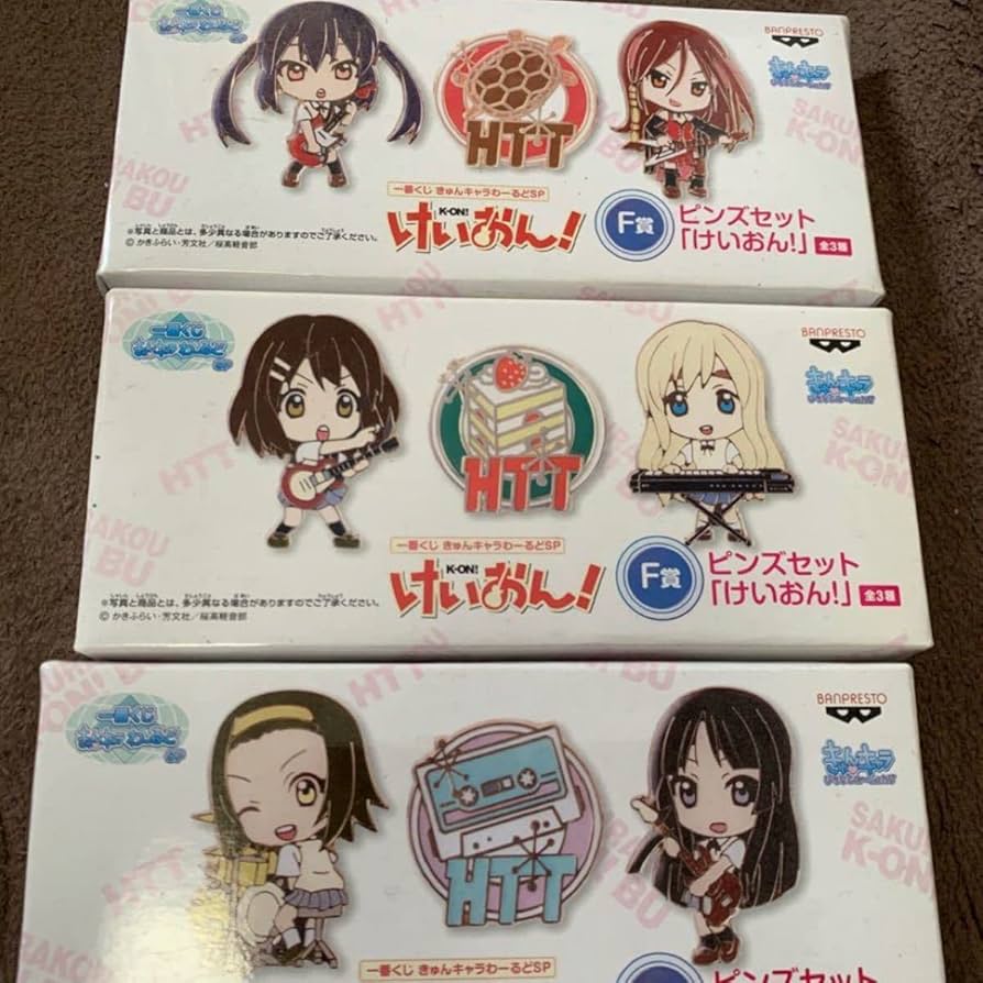 Amazon | けいおん ピンズセット フルコンプリートセット 全3種セット