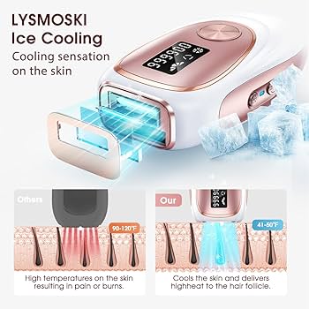 Amazon.com: Laser Hair Removal with Cooling, at-Home IPL Hair