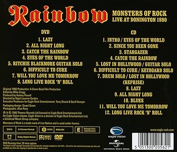 Rainbow: Monsters of Rock-Live at Donington 1980 [DVD + CD] [NTSC