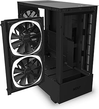 Amazon | NZXT H510 Elite 前面+側面ガラスパネル RGB LED発光&ファン