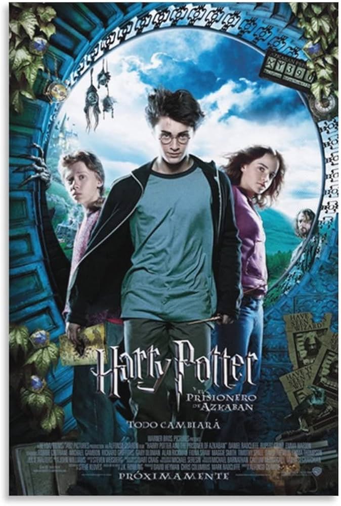 Amazon.co.jp: ハリーポッターとアズカバンの囚人映画ポスター アート