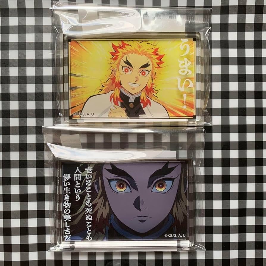 Amazon.co.jp: 鬼滅 名言ミニアクリルブロック 煉獄杏寿郎 : ホーム