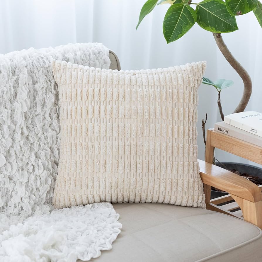 Amazon.co.jp: HAPPY SINGU RABO クッションカバー 45 45 北欧 韓国