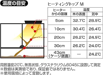 Amazon | EXO TERRA (エキゾテラ) ヒーティングトップ M 爬虫類