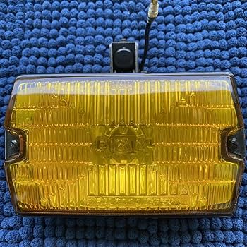 Amazon.co.jp: 当時物 PIAA 40 角型 スポットランプ フォグランプ 旧車