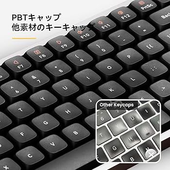 Amazon | Lofree FLOW100 ロープロファイルメカニカルキーボード 英語