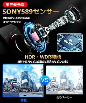 Amazon.co.jp: ドライブレコーダー ミラー型【2025年革新モデル・4KHD