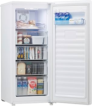 Amazon | ハイアール(Haier) 138L 前開き自動霜取りファン式冷凍庫 JF