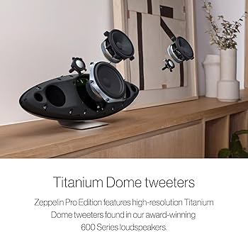 Amazon.com: Bowers & Wilkins Zeppelin Pro Edition Wireless Speaker