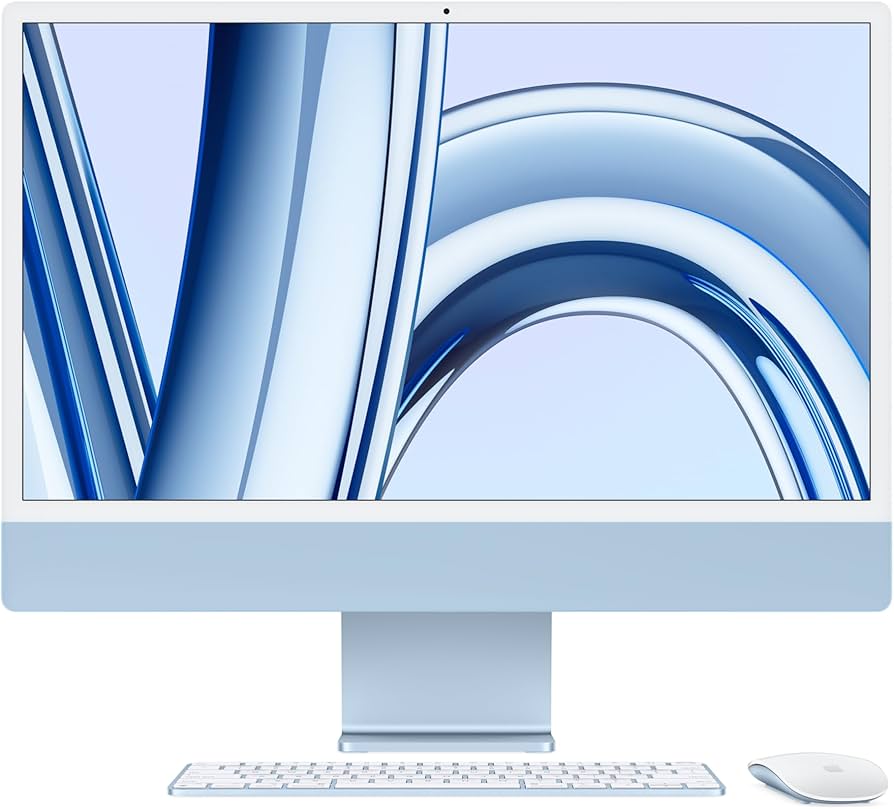 Apple 2023 iMac All-in-One Desktop Computer with M3 chip: 8-core